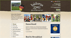 Desktop Screenshot of bedandbreakfastsauerland.com